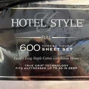 New Hotel Style Full Size Sheet Set